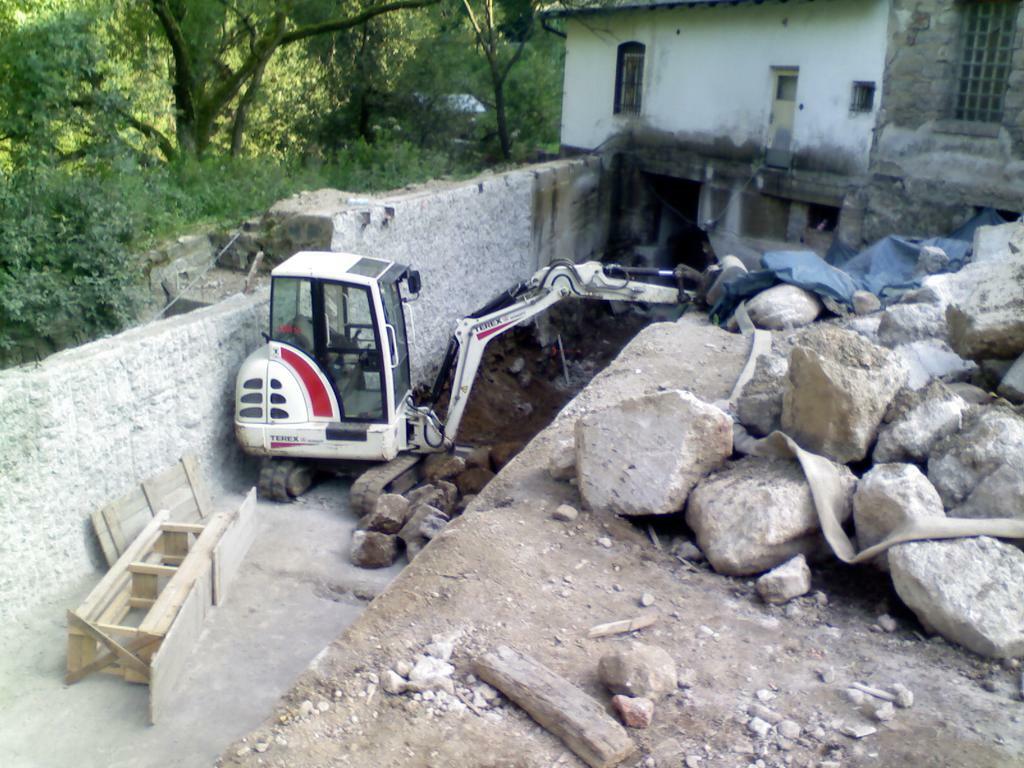 Práce v náhonu
