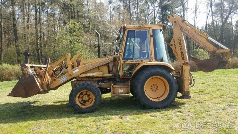 Traktor bagr CASE 580 SK turbo 4x4