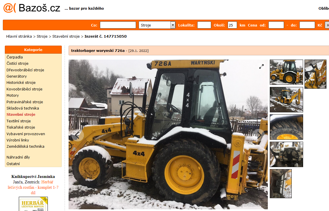 Re: traktorbager warynski 726a 