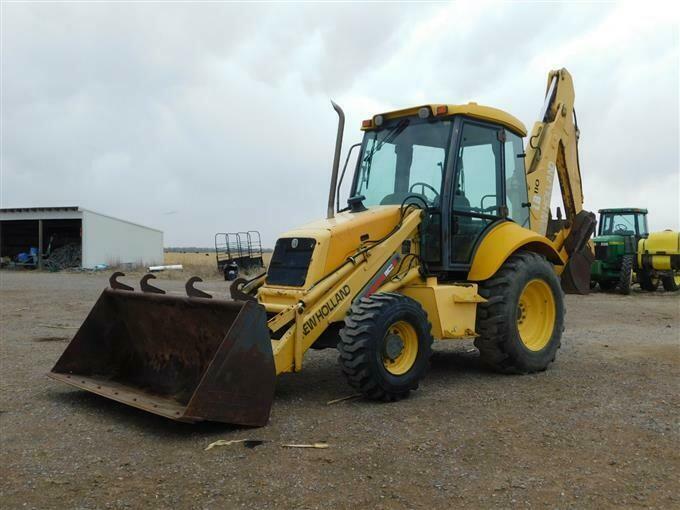 Traktorbagr NEW HOLLAND LB 110B