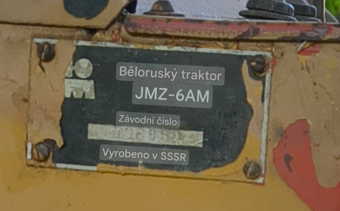 Bělorus JMZ - 6AM - hydraulické hadice Bělorus JMZ - 6AM - hydraulické hadice