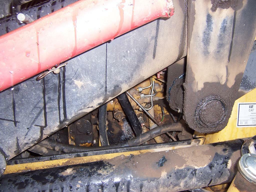 blok motoru - cat 428 c