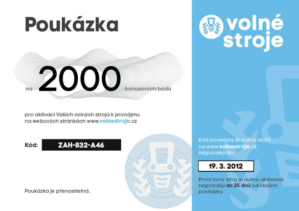 Re: Volnestroje.cz