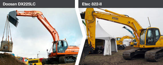 Doosan DX225LC - Etec 822-II