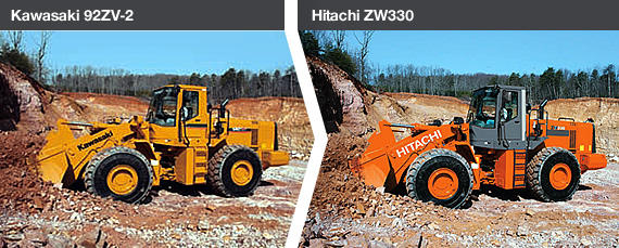 Kawasaki 92ZV-2 - Hitachi ZW330