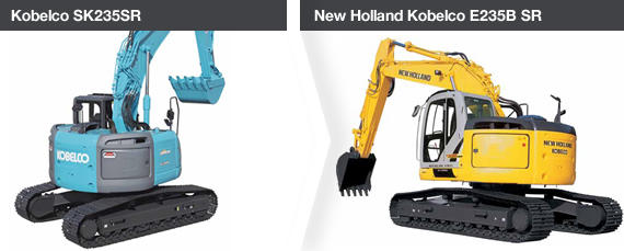 Kobelco SK235SR - New Holland Kobelco E235B SR