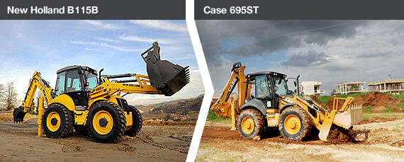 New Holland B115B - Case 695ST