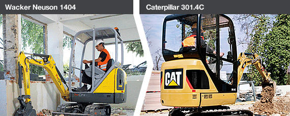 Wacker Neuson 1404 - Caterpillar 301.4C