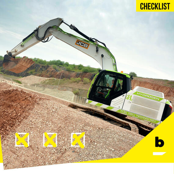 JCB H2 Hydrogen Fuel Cell Technology