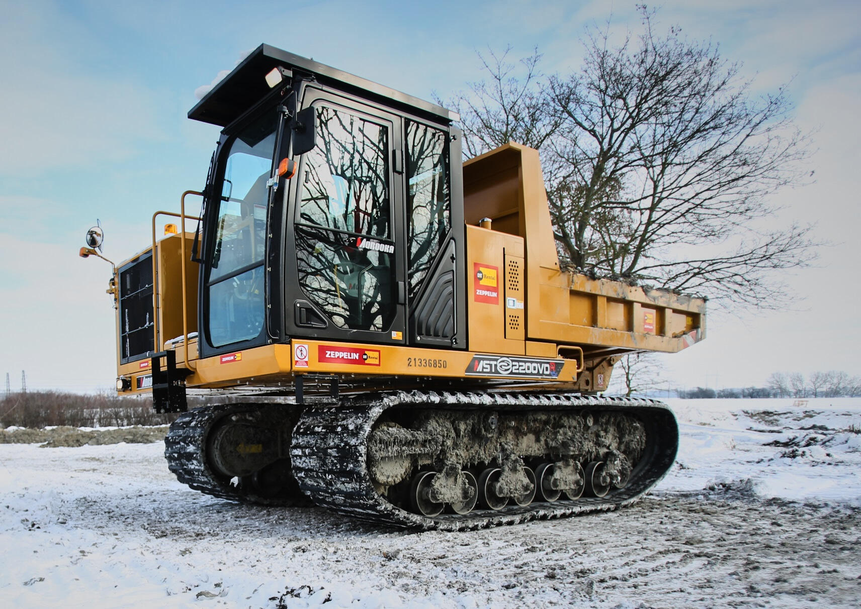 Pásový dempr Morooka MST 2200 VDR