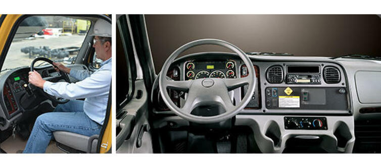 Kabina nákladního vozu Freightliner M3
