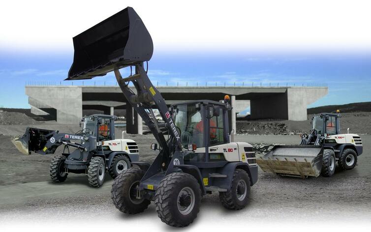 Kolové nakladače Terex Generace 2015