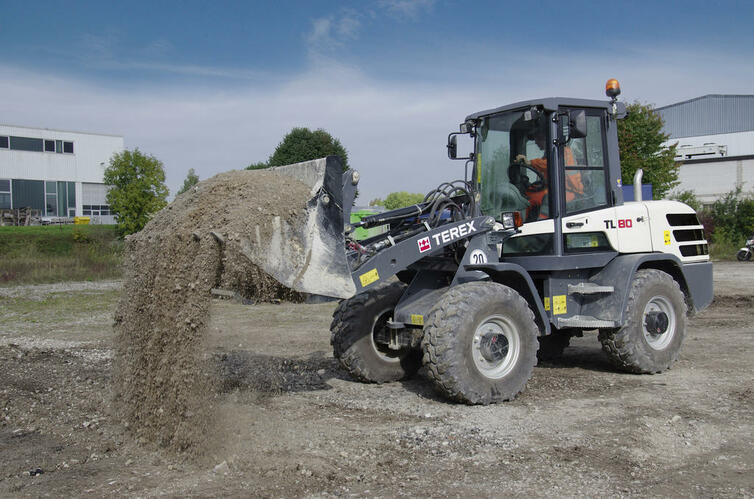 Kolový nakladač Terex TL80