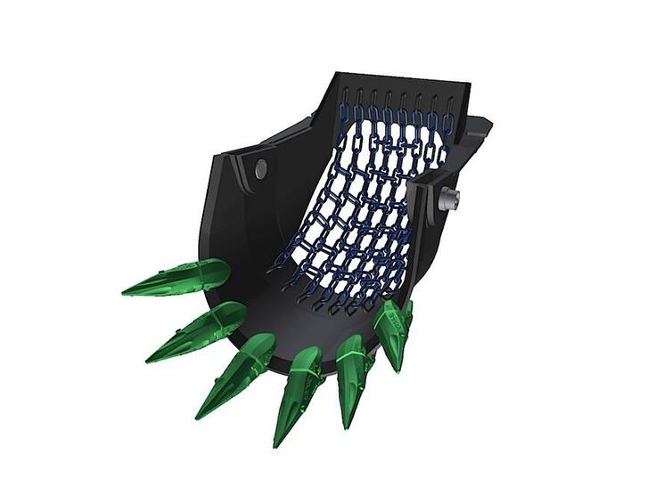 Koreček kolesového rýpadla K100