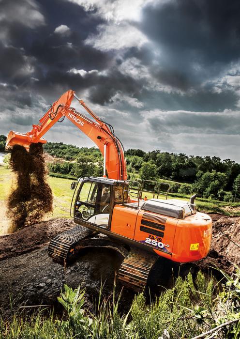 Pásové rypadlo Hitachi ZX250LC-6