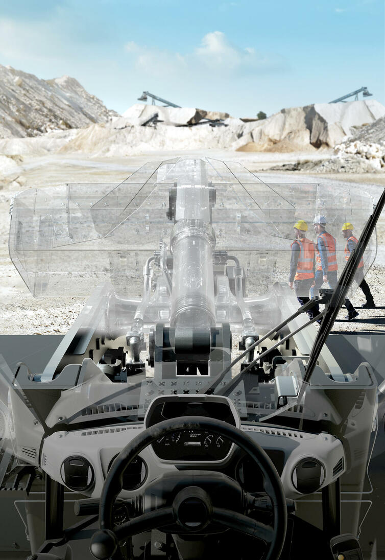 06. Doosan Transparentní lžíce pro nakladače