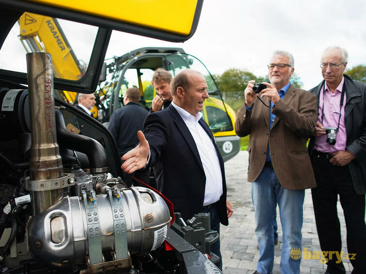 Výrobce představuje motor Kolového nakladače Kramer 8085