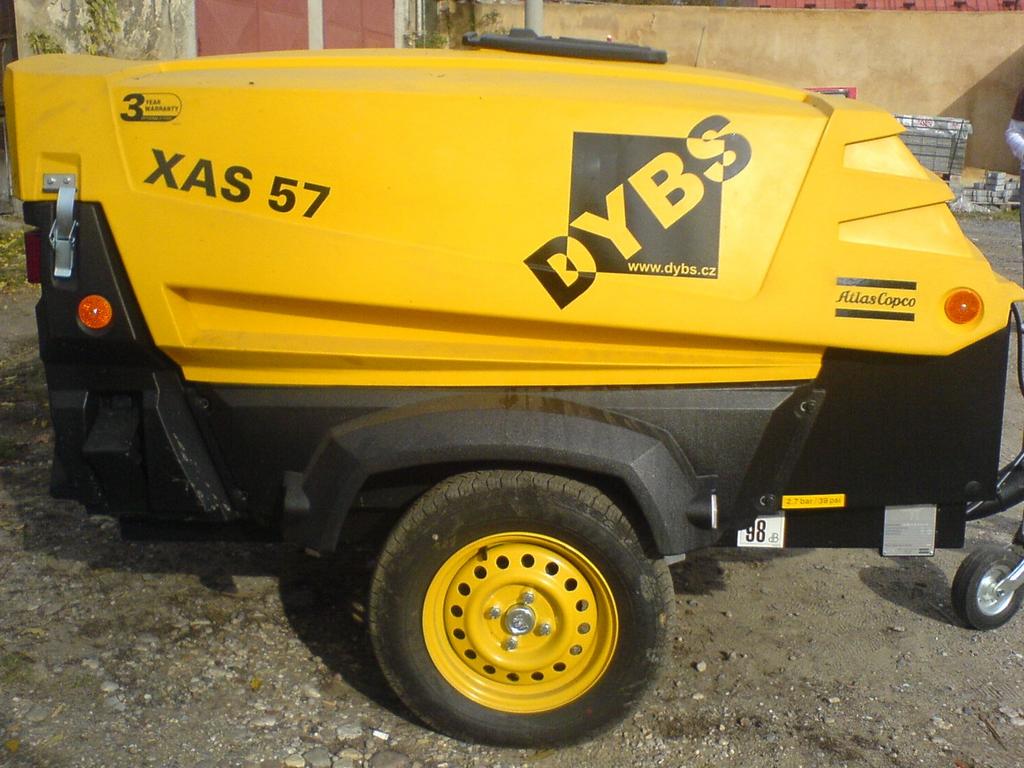 kompresor Atlas Copco XAS 57 DD
