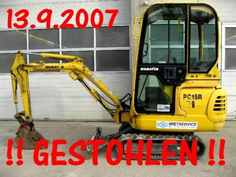 Komatsu PC15R-8