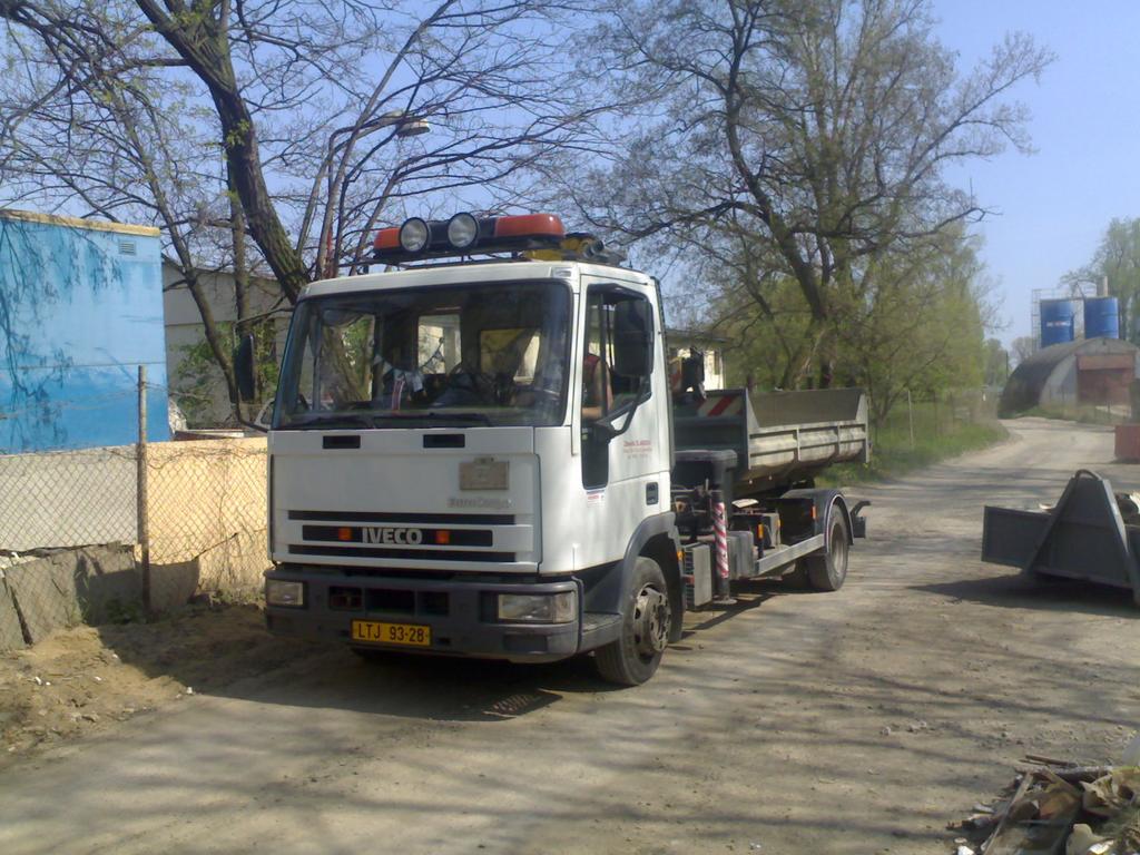 Iveco 80 E kontejner+HR panoba 