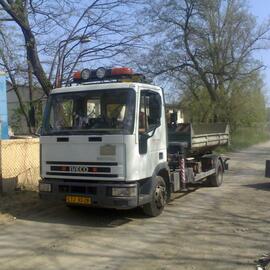 Iveco 80 E kontejner+HR panoba 