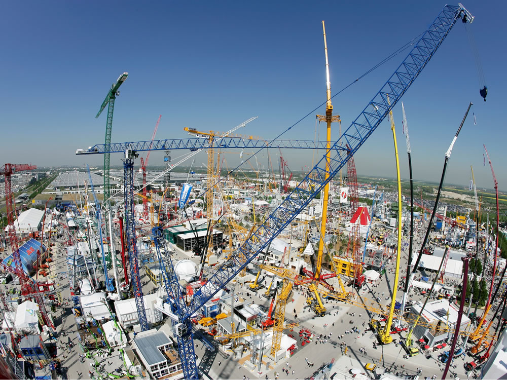 bauma 2010 s rekordní účastí vystavovatelů