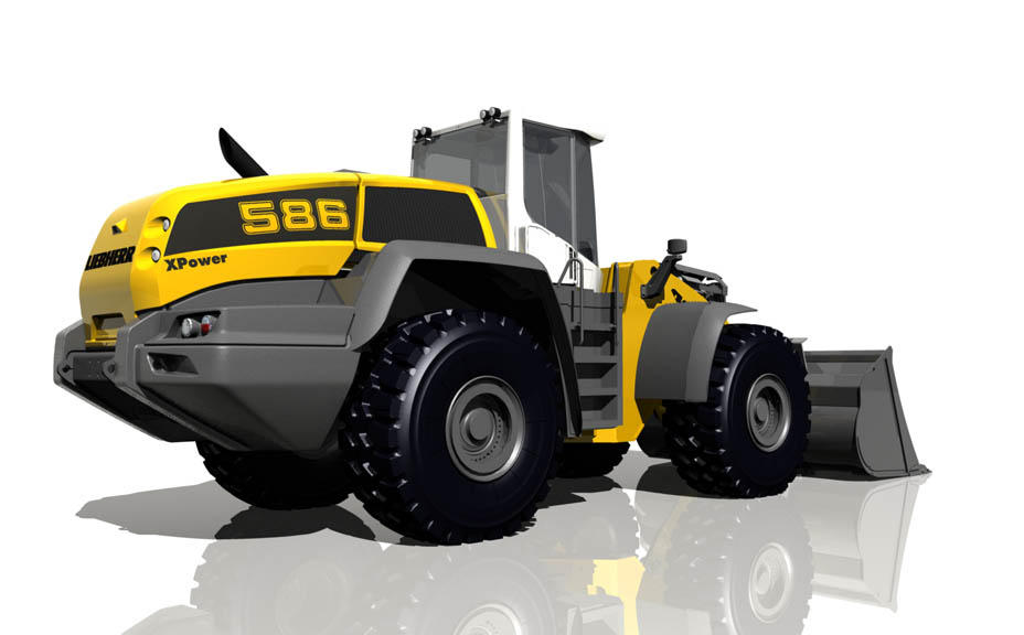Bauma 2013: Liebherr představuje kolové nakladače XPower s převodovkou s rozdělením hnací síly