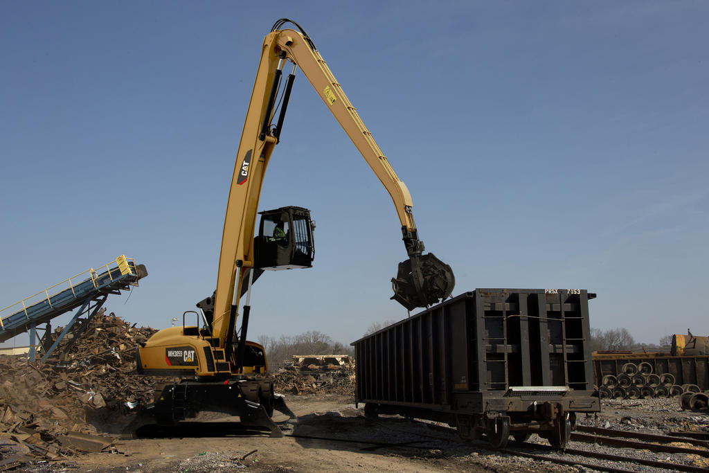 Caterpillar nabízí řešení pro odpadový průmysl