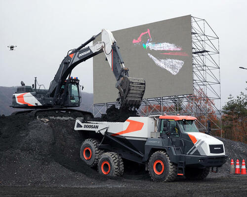 Stroje Doosan spolupracují podle technologie Concept X