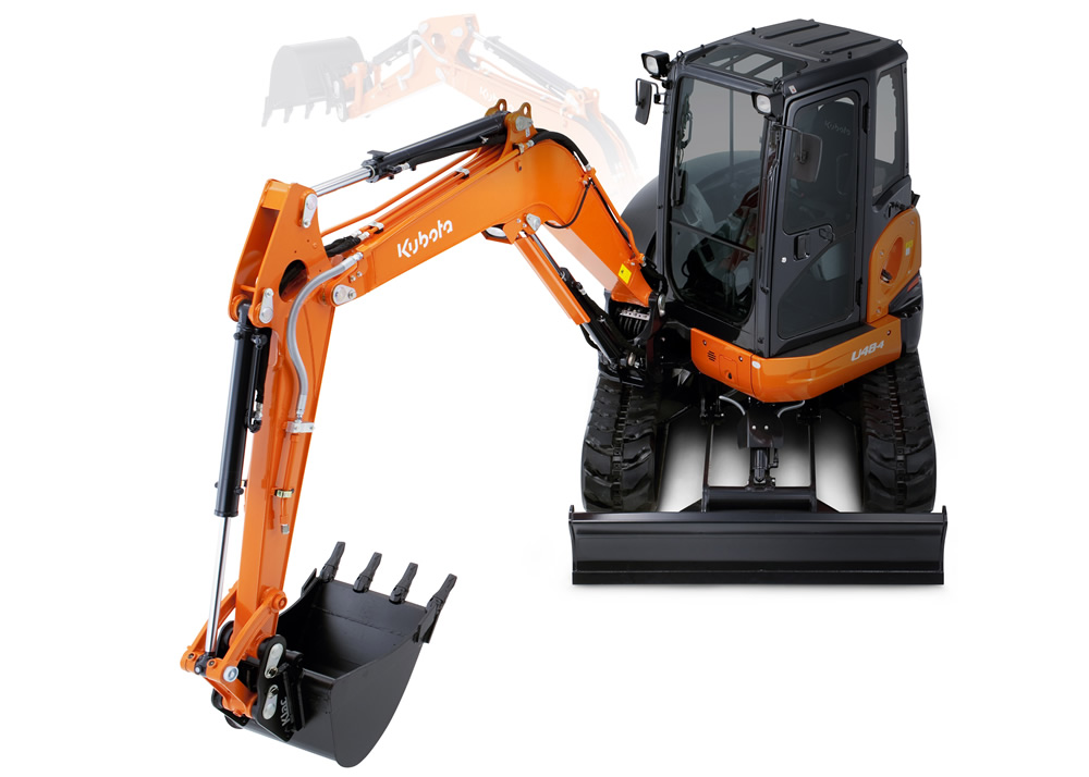 Dva nové modely minirypadel Kubota!