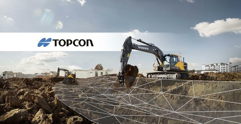 Volvo Dig Assist nyní obsahuje špičkovou 3D nivelaci Topcon 3D-MC