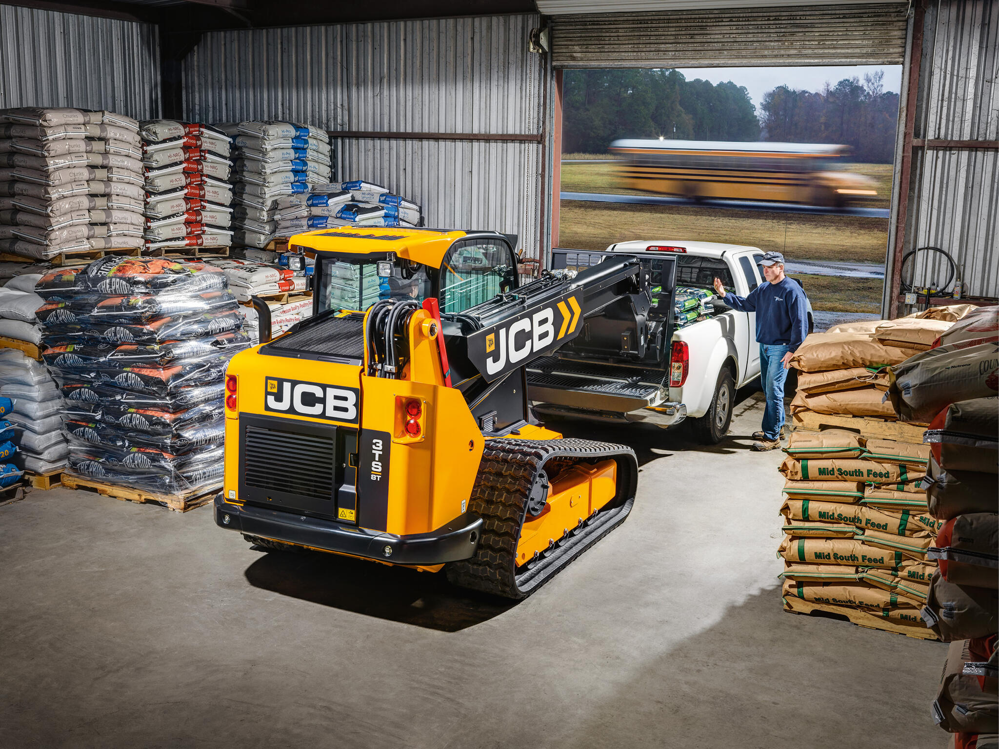 JCB Teleskid: 4v1