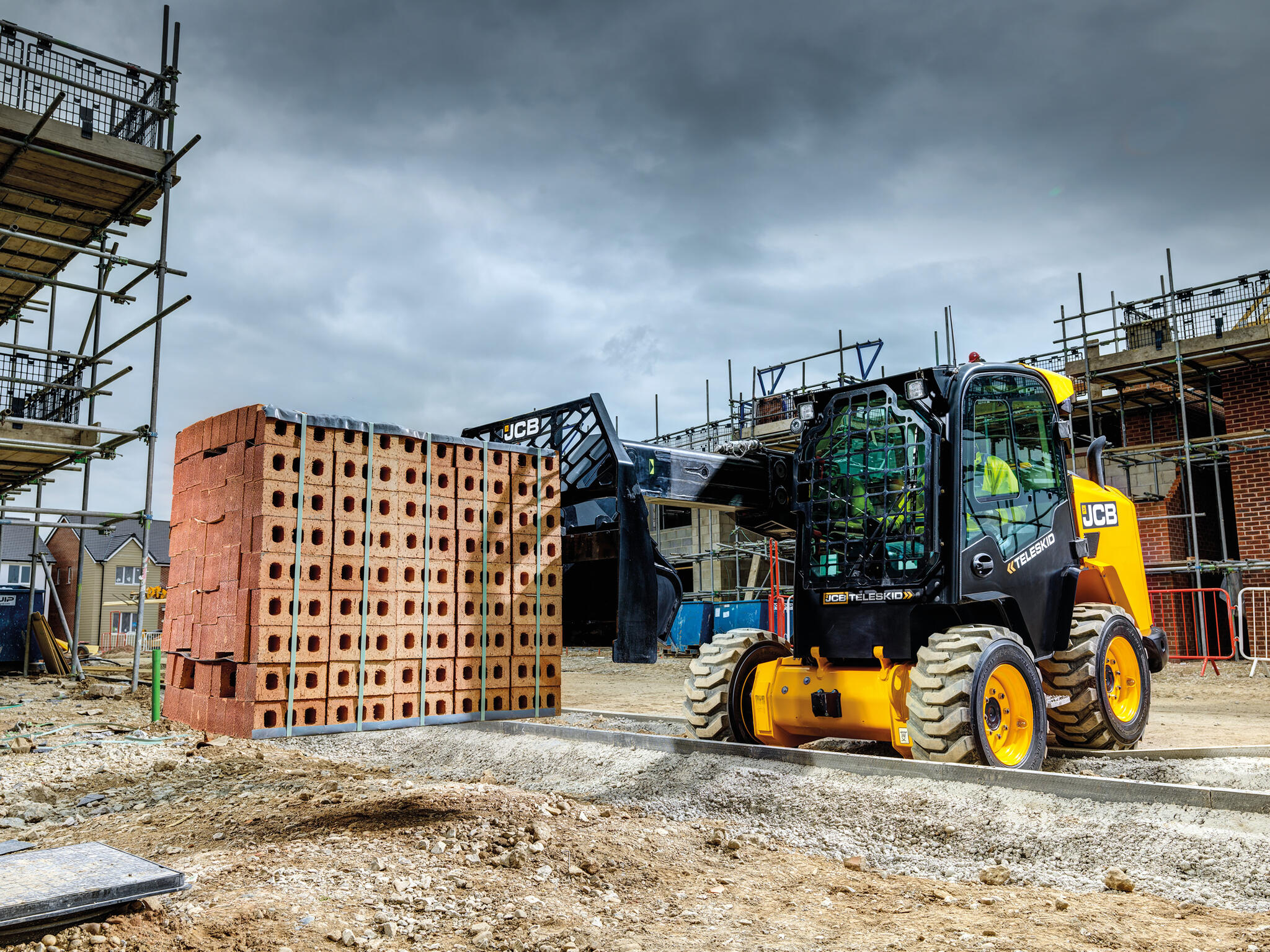 Kolový JCB Teleskid 3TS-8W