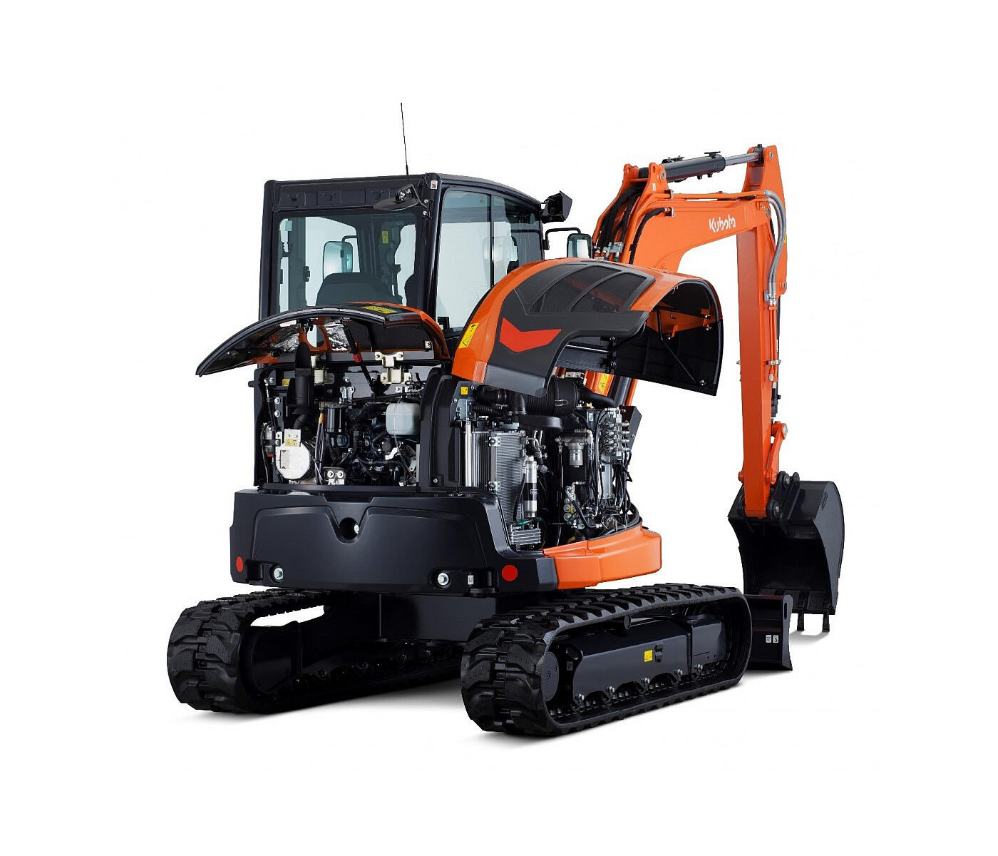 Nový design rypadel Kubota