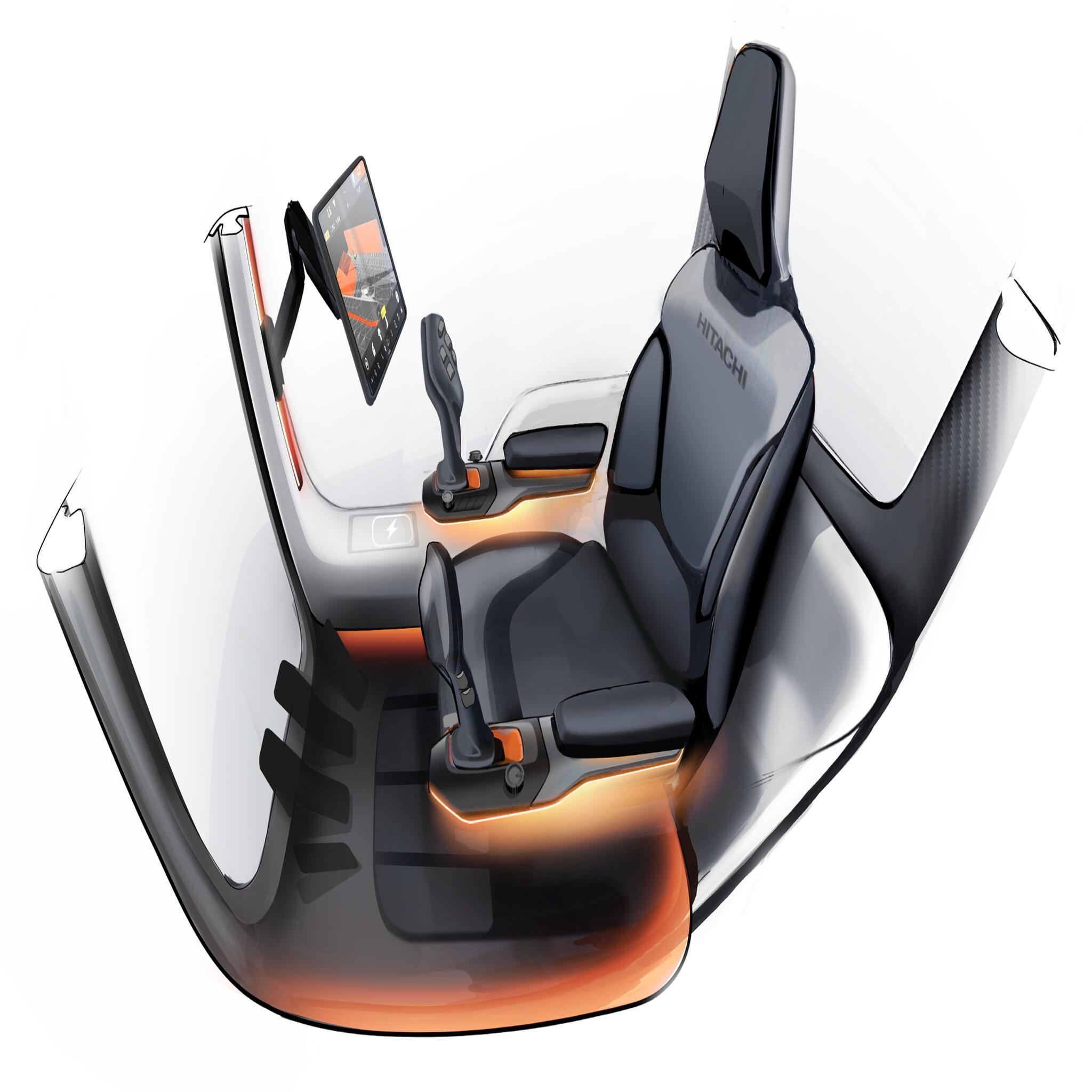 Skica Hitachi LANDCROS One