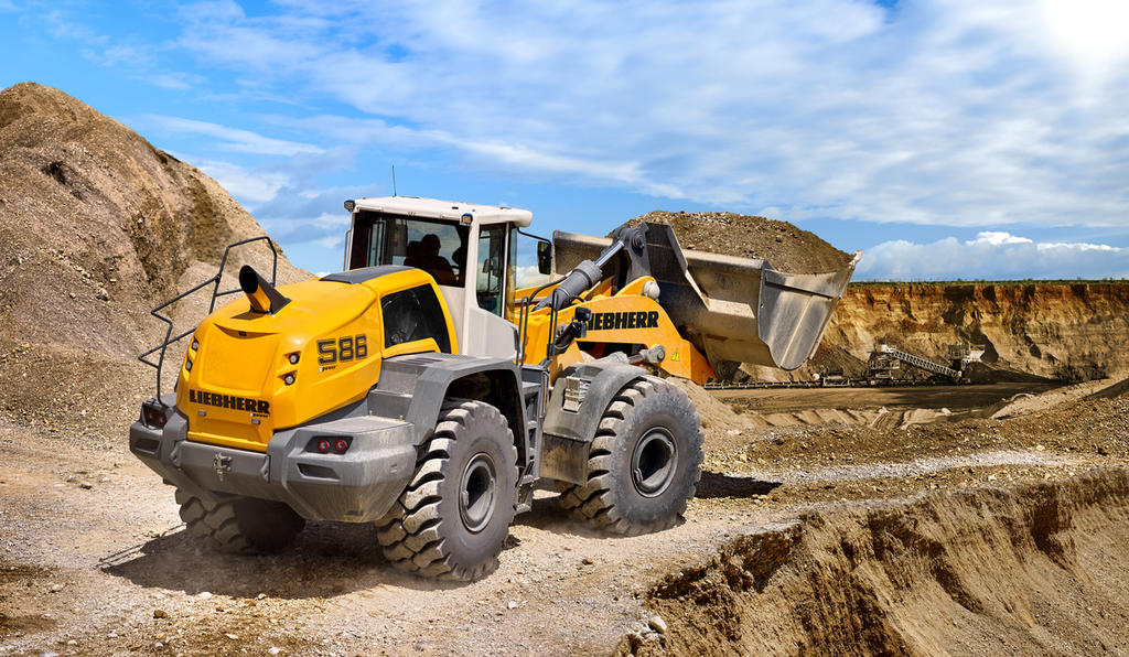 Kolový nakladač Liebherr L 586 XPower