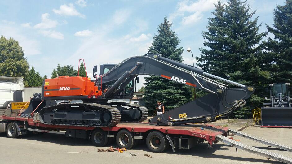 ND LOR Uničov rozšiřuje sortiment o stavební stroje Atlas Maschinen GmbH