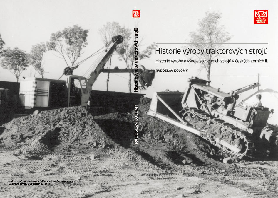 Nová kniha o stavebních strojích na českých stavbách