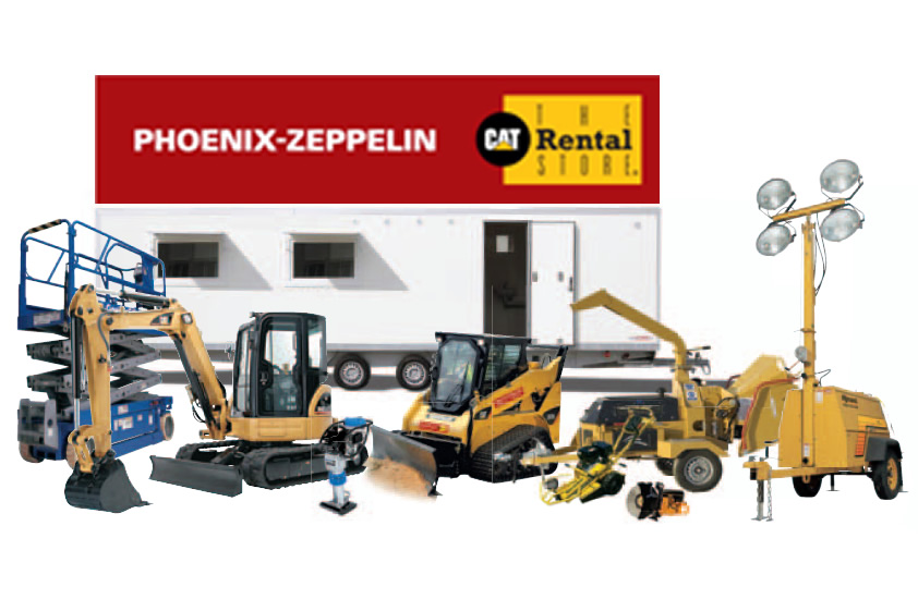 Nová pobočka půjčovny strojů The Cat Rental Store