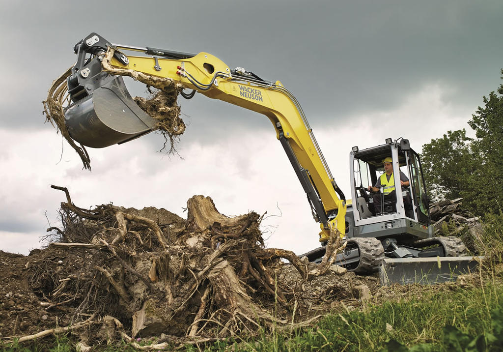 Nová rypadla Wacker Neuson jsou úsporná, komfortní a výkonná