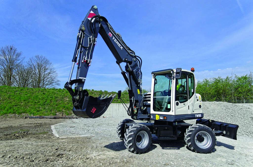 Nový Terex TW95 nahrazuje úspěšný model TW85
