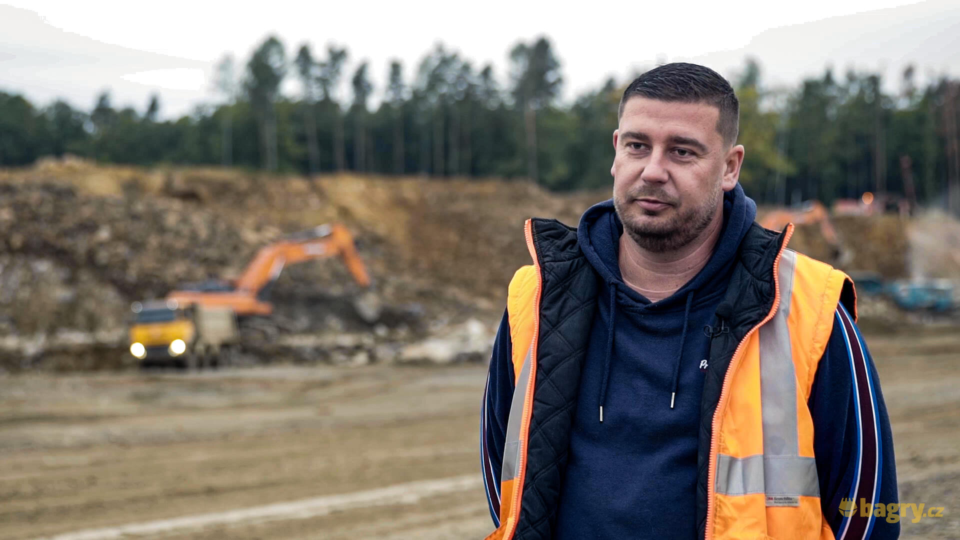 Při obnově těžební techniky ve firmě GRANITA Lomy vsadili na flotilu 11 strojů Doosan