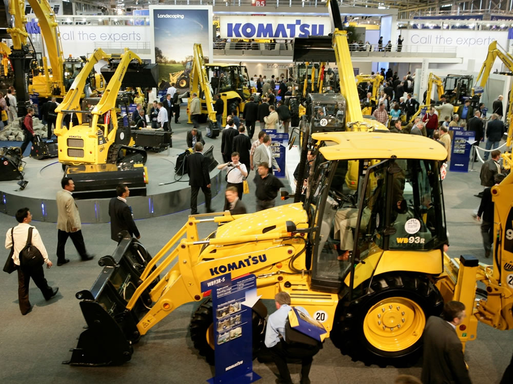 Rekordní plocha pro zcela zadaný veletrh bauma 2010