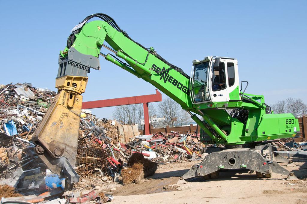 Překládkové rypadlo Sennebogen 830