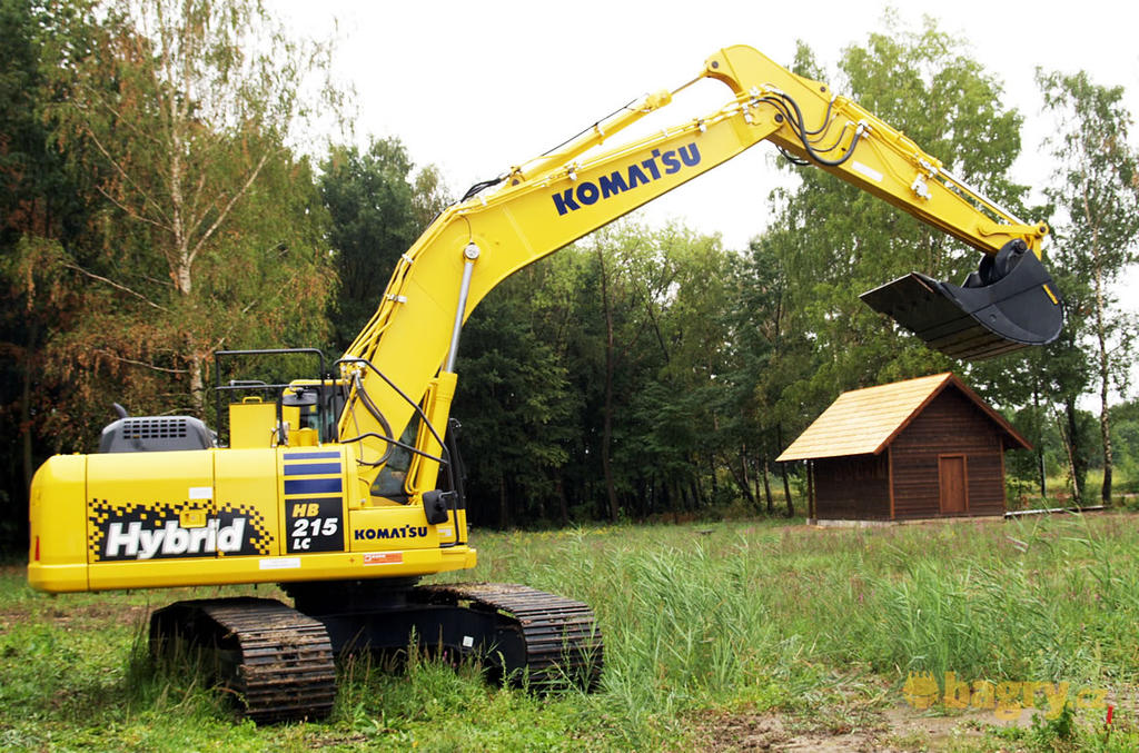 Stroje Komatsu obnoví rybník Jakuba Vágnera