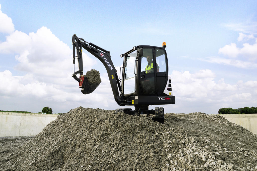 Minirypadlo Terex TC19-2