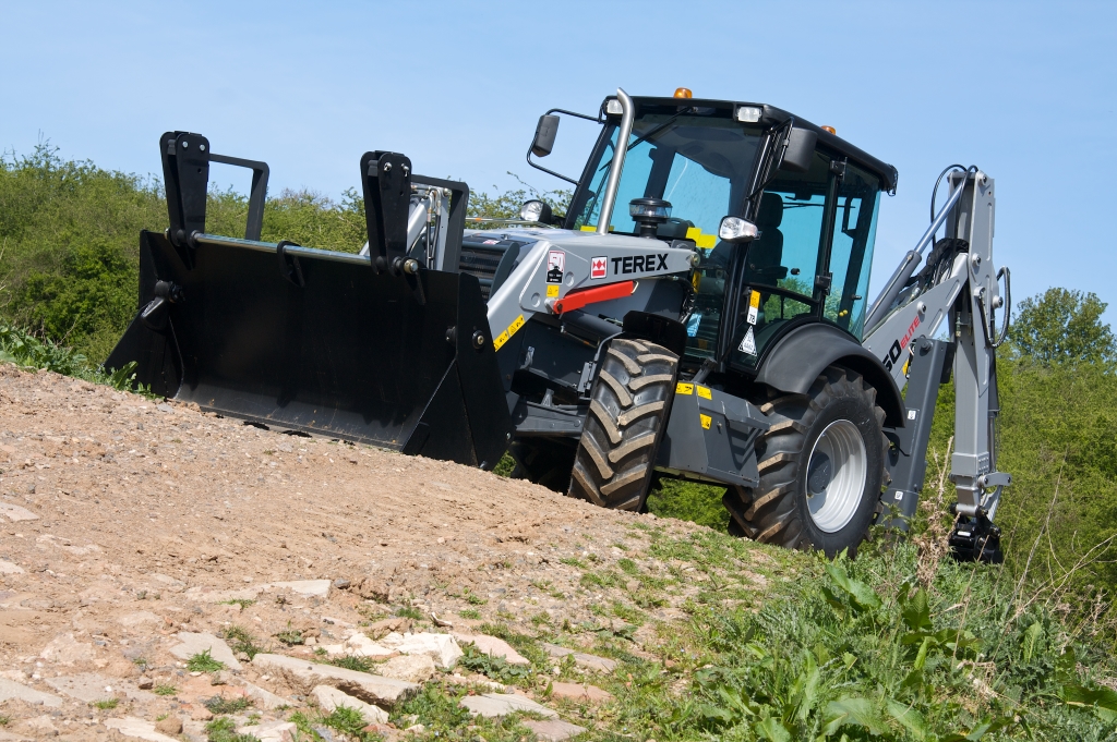 Terex - 50 leté výročí traktor bagrů