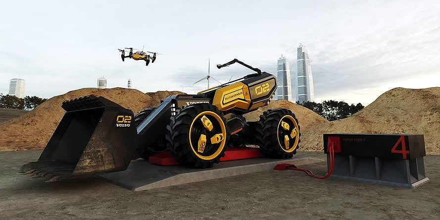 Volvo CE a LEGO® Technic Group představují ZEUX