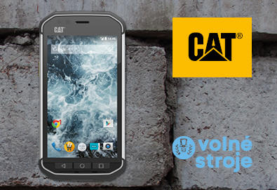 Vyhrajte se serverem volnestroje.cz odolného obrněnce CAT S40