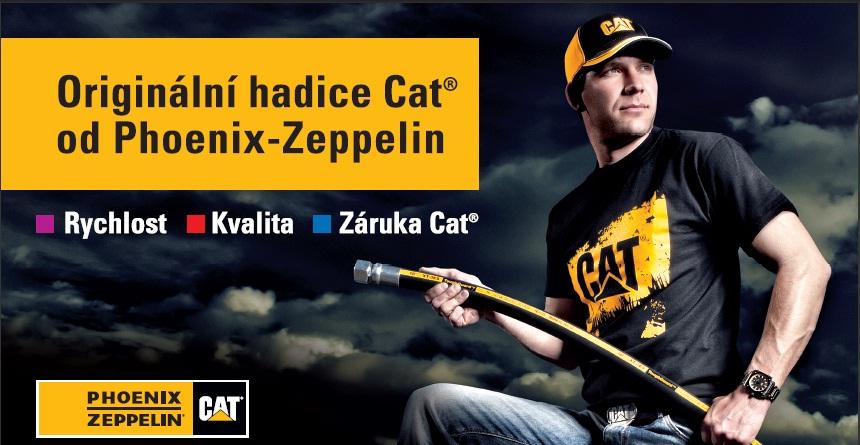 Výroba a oprava hadic u Phoenix-Zeppelin přináší zákazníkům značkové zboží Caterpillar